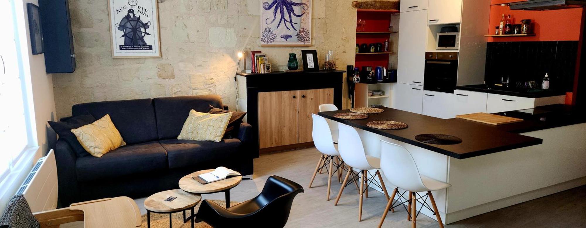 F2 Au Coeur De Langeais. Appartement Buitenkant foto